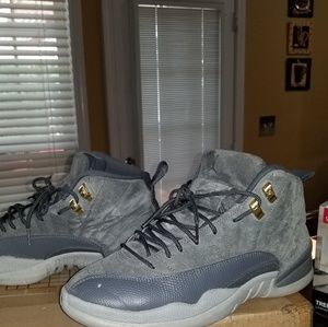 Grey Suede Jordan 12 for